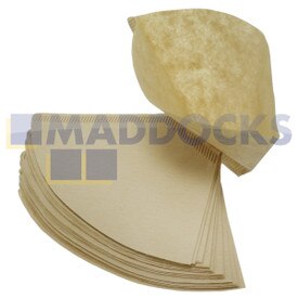 Universal 1x2 Size Coffee Filter Papers (Pack of 40)