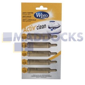 Genuine Original Whirlpool WPro Activ' Clean Steam Iron Generator Descaler