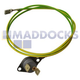 Genuine Original Beko, Flavel DRVS73W, DRCS76B, TDF162W, TDF168W, TDF168S Type Tumble Dryer TOC Thermostat Thermal Cut-Out & Cable (700mm)