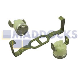 Compatible for Bauknecht TRK, TRKK; Proline TDC75; Whirlpool AWZ, HDD Series Condensor Dryer Thermostat Cut-Out Kit (B35)