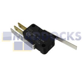 Genuine Original Beko D3421FS, D3421FW, D3422FS; Belling IDW704; Diplomat ADP8630, ADP8640; Flavel DWF640S, DWF640W, DWFA20S, DWFA20W; Leisure DWLT48, DWLT65; Proline DW12, DWP5512 Type Dishwasher 'Low End' Overflow 3-Tag Micro Switch