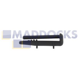Genuine Original Beko D3400, DE, DSFN, DW, DWD, DWF; Hygena Diplomat ADP8640, HJA Dark Grey Type Dishwasher Rear Rail Cap Runner (Pack of 1)