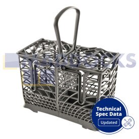 Genuine Original Smeg Dishwasher Multi-Model Fitting Cutlery Basket