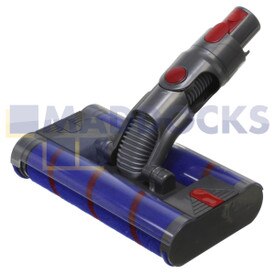 Compatible for Dyson V7-V15, SV19 Series Multi-Directional Soft Twin Roller Cleaner Head