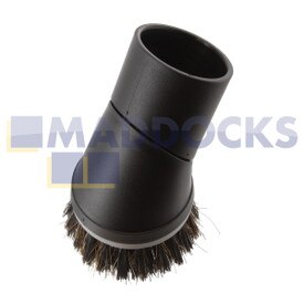 Compatible for Miele Universal Natural-Bristle Swivel Neck Round Dusting Brush (SSP10)