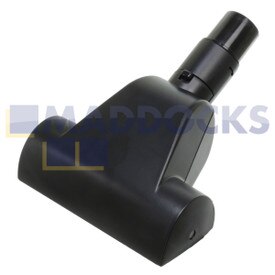 No Longer Available. Order 69-UN-06 [Universal Black Plastic Mini Turbo Brush with Fixed Elbow (32mm)]