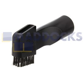 Universal Black Plastic 2-in-1 Vacuum Cleaner Crevice Tool & Dusting Brush (32mm)