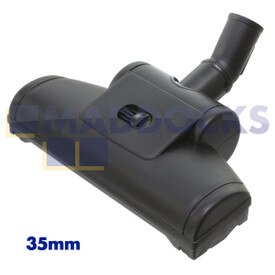 Universal Black Plastic Turbo Brush Tool with Floating Beater Bar (35mm x 275mm)