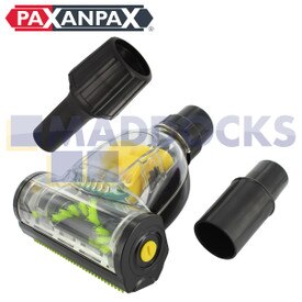 No Longer Available. Order 69-UN-86 [Universal Retail Packed Vario-Fitting Black Mini Handheld Turbo Tool with Movable Pet Brush Attachment]