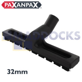 Universal Parquet Hard Floor Tool Nozzle with Nylon Bristles & Plastic Wheels (32mm x 300mm)
