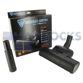 Genuine Original Wessel-Werk Luxury Universal Black Plastic Turbobrush Floor Tool Nozzle (32mm, TK280)