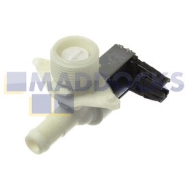 Genuine Original Bauknecht WA, WAE, WAI, WAK, WAL; Ignis AWP; Ikea, Whirlpool AWM Series Single Cold Water Inlet Solenoid Valve