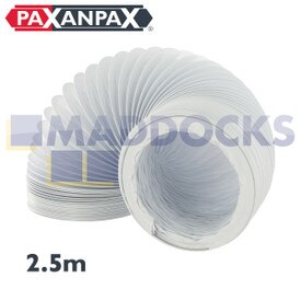 Universal Flexible PVC Plastic Vent Hose (4"/102mm x 2.5m)