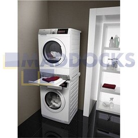 Genuine Original Universal Washing Machine & Tumble Dryer Stacking Kit with Pull-Out Shelf