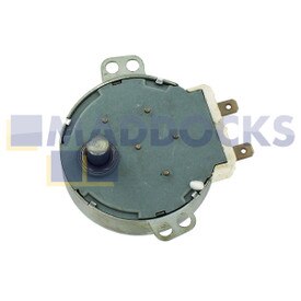 Universal TYC50A LG, Kenwood, Belling, Panasonic, DeLonghi, Goodmans, Russell Hobbs, Hitachi Microwave Circulating Synchronous Motor Assembly (7mm D Shaft, 4W, 2.5mm/3 r/min, CW/CCW, 220V-240VAC, 50/60Hz)