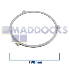 Universal Microwave Turntable Glass Plate Support Stand Holder Roller Ring (190mm)