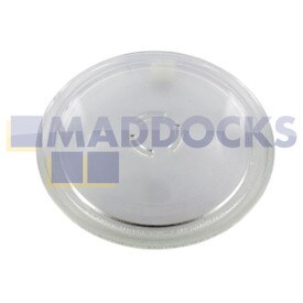 Genuine Original Whirlpool 6MT, AT, EMC, IL, MAX, MT, MW, TC, UKM, VT Series Microwave Glass Turntable Dish with 3 Fixers (280mm)