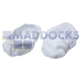 Genuine Original Morphy Richards 70495, 720020, 720021, 720022, 720023, 720502, 720024,720025, 720026, 720027 Series Elasticated Utility Cloth Pads (Pack of 2)