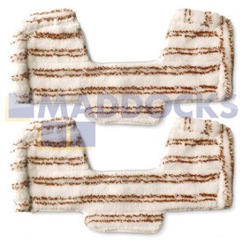 Genuine Original Polti Unico Parquet Floor Cloth Kit (Pack of 2)