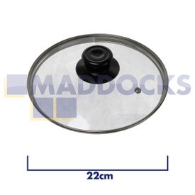 No Longer Available. Discontinued [Universal Saucepan, Wok, Frying Pan Glass Lid (22cm)]