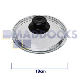 No Longer Available. Order 79-CK-83 [Universal Saucepan, Wok, Frying Pan Pyrex Glass Lid (18cm)]