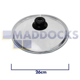 No Longer Available. Order 79-CK-87 [Universal Saucepan, Wok, Frying Pan Pyrex Glass Lid (26cm)]