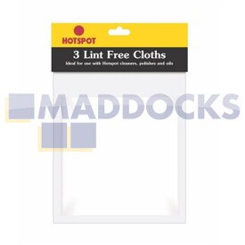 Genuine Original Hotspot Lint Free Cloths (Pack of 3)